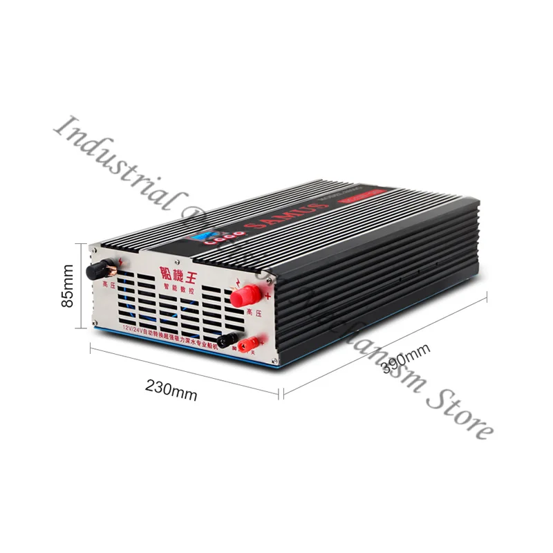 SAMUS 8800G 12-24V intelligent conversion electronic boost high power inverter, step-up transformer/convert