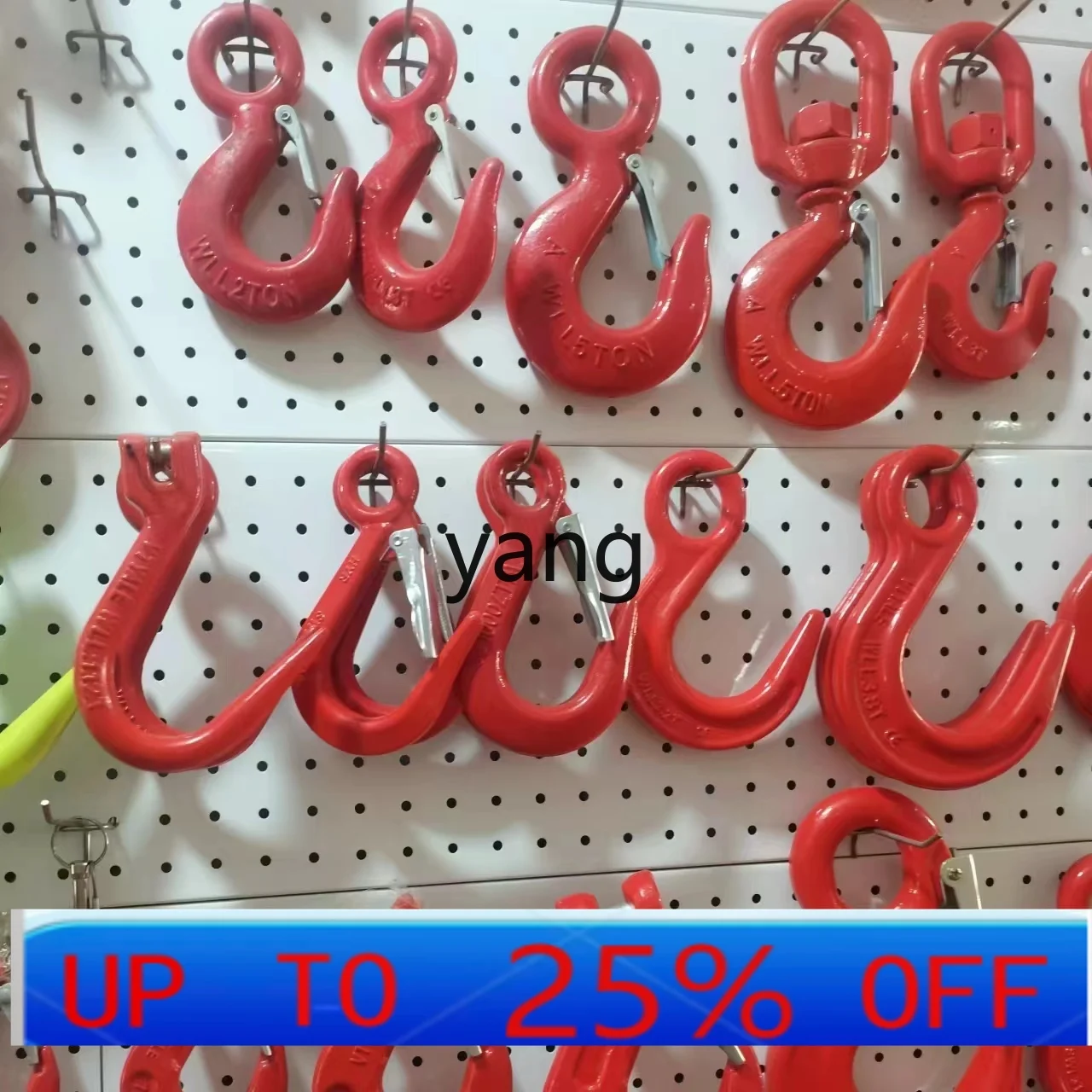 CX  claw steel pipe hook large opening hook cargo lifting steel scale hook 1 ton 2 tons