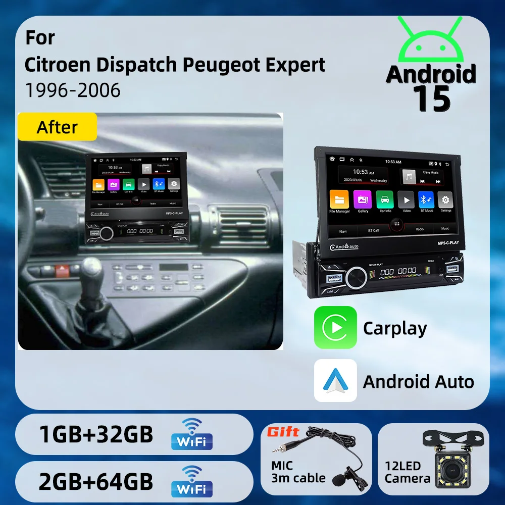 For Citroen Dispatch Peugeot Expert 1996-2006 7