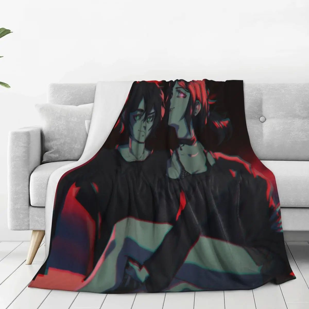 Ashley And Andrew The Coffin Of Andy And Leyley Blanket Flannel Lightweight Sofa Throw Blankets For Couch Bedding Travel