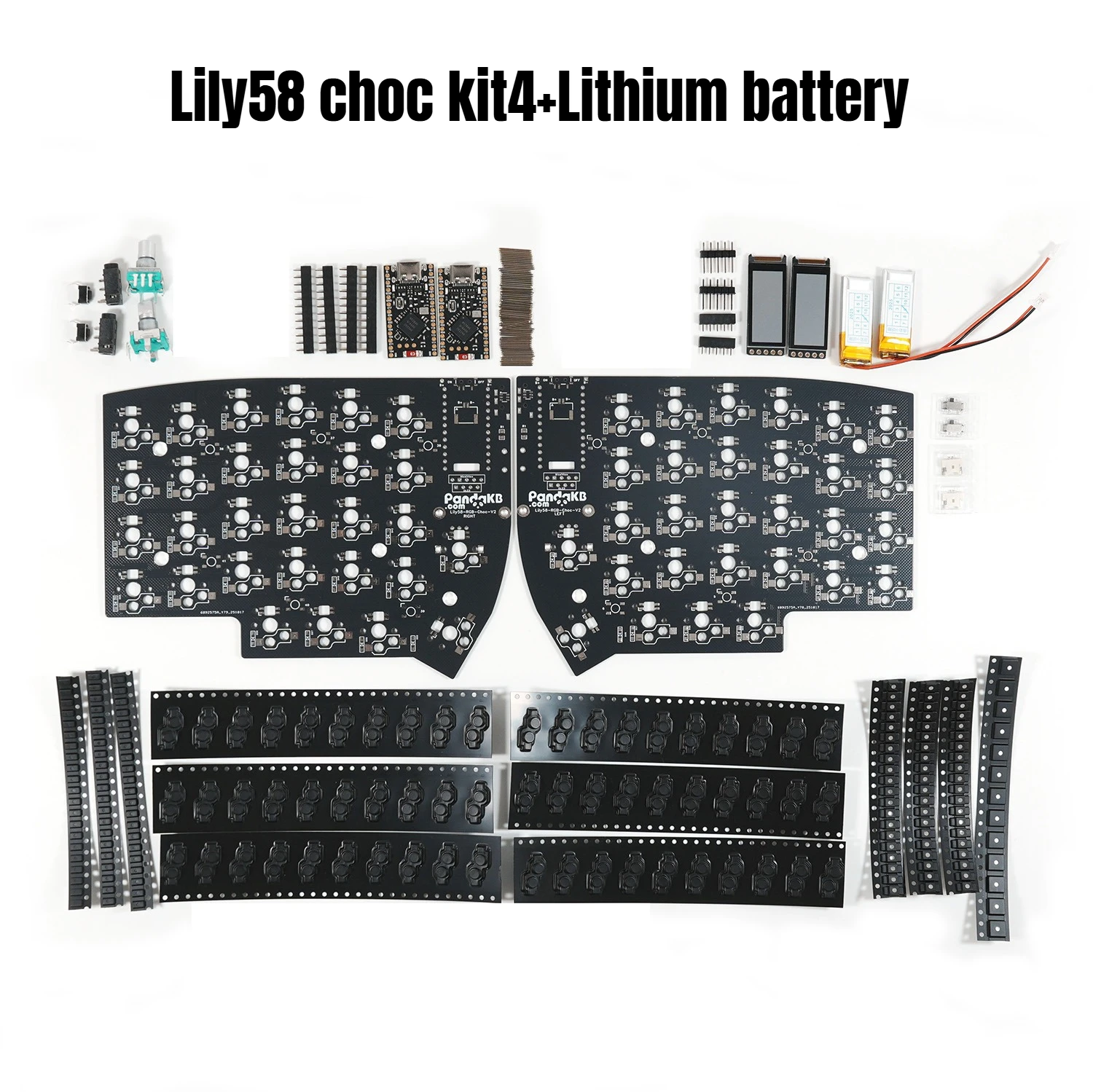 Lily58 RGB MX Pcb Kit Split Keyboard PCB Kit Customized Wired or
