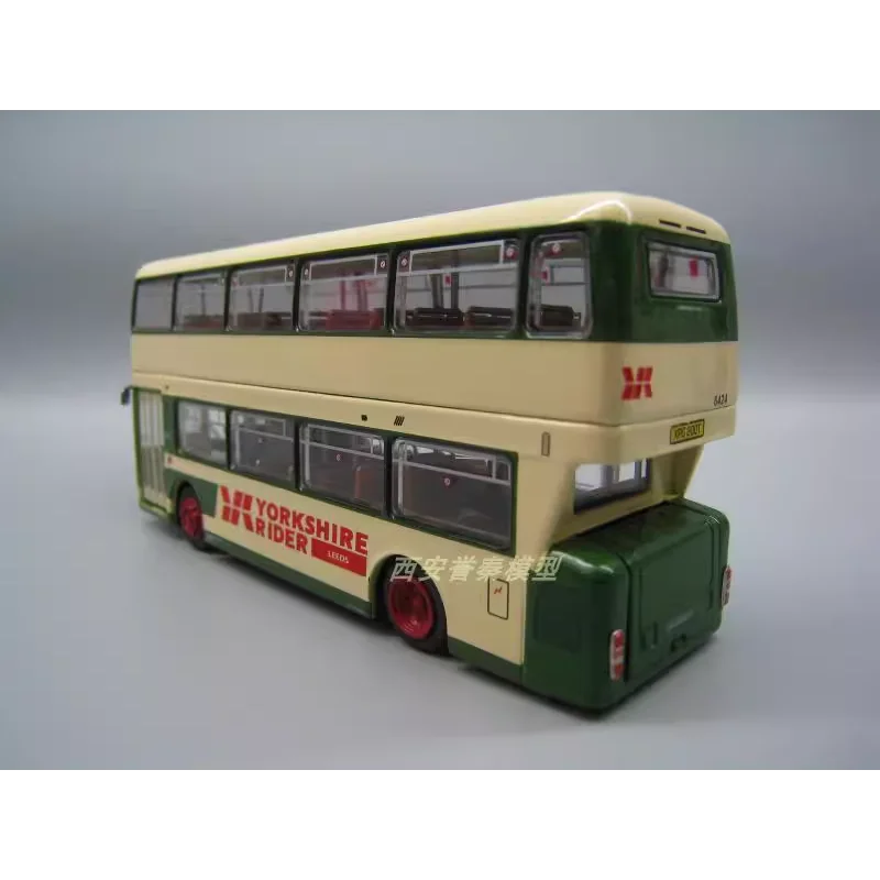 다이캐스트 BRITBUS 1/76 스케일 런던 더블 데크 합금 자동차 모델 소장 장난감 선물 기념품 디스플레이 장식품