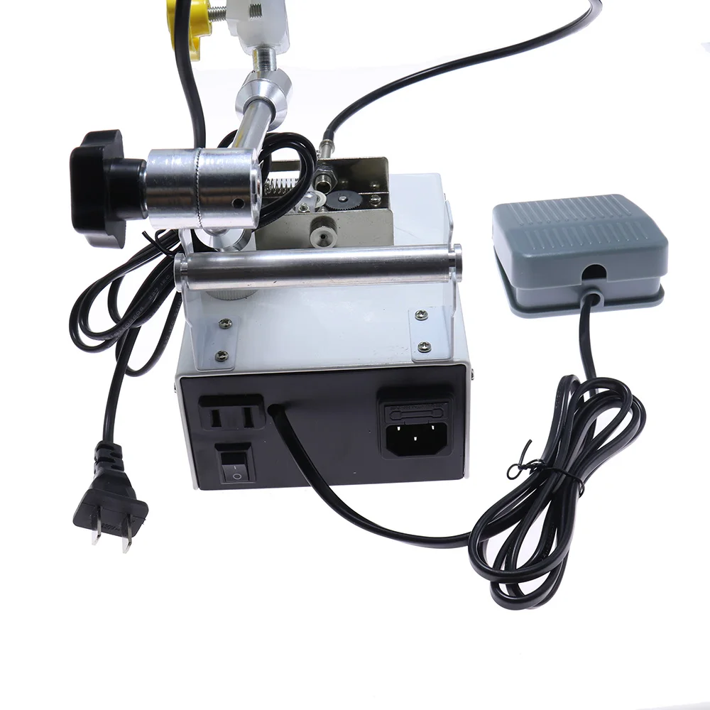 220V 60W Automatically Soldering Machine Internal Heating Iron Foot Gun Send Tin  Spot Welding Repair Tool