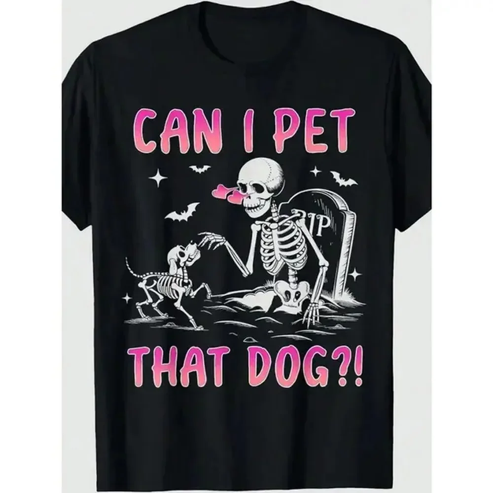 [100% Cotton] Funny Skeleton 