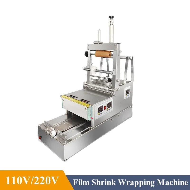 110V/220V For Small Cosmetic Box Cellophane Wrapping Machine For Cream, Essential Oil