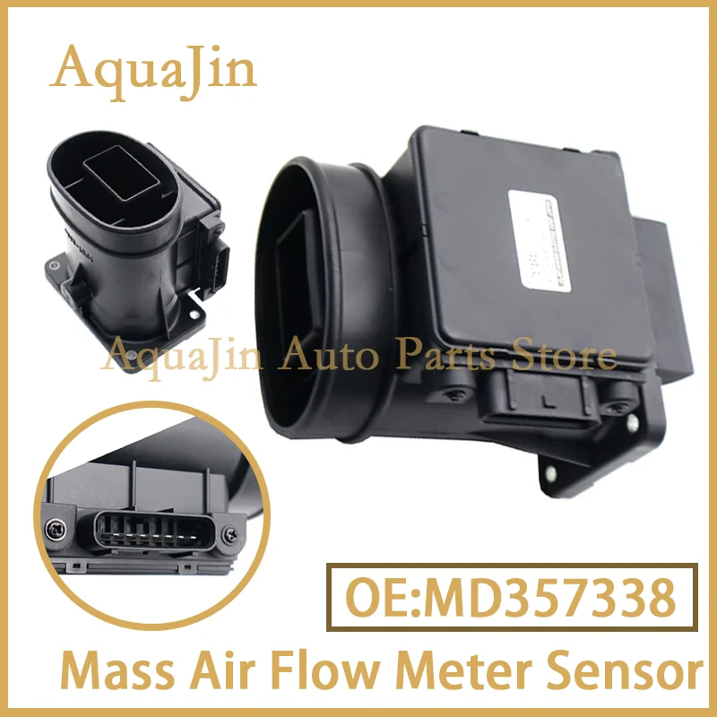 

MD357338 Датчик массового расхода воздуха для Mitsubishi Diamante Delica Eclipse L200 Pajero Auto MD151055 E5T06071 MD183609 MD172609