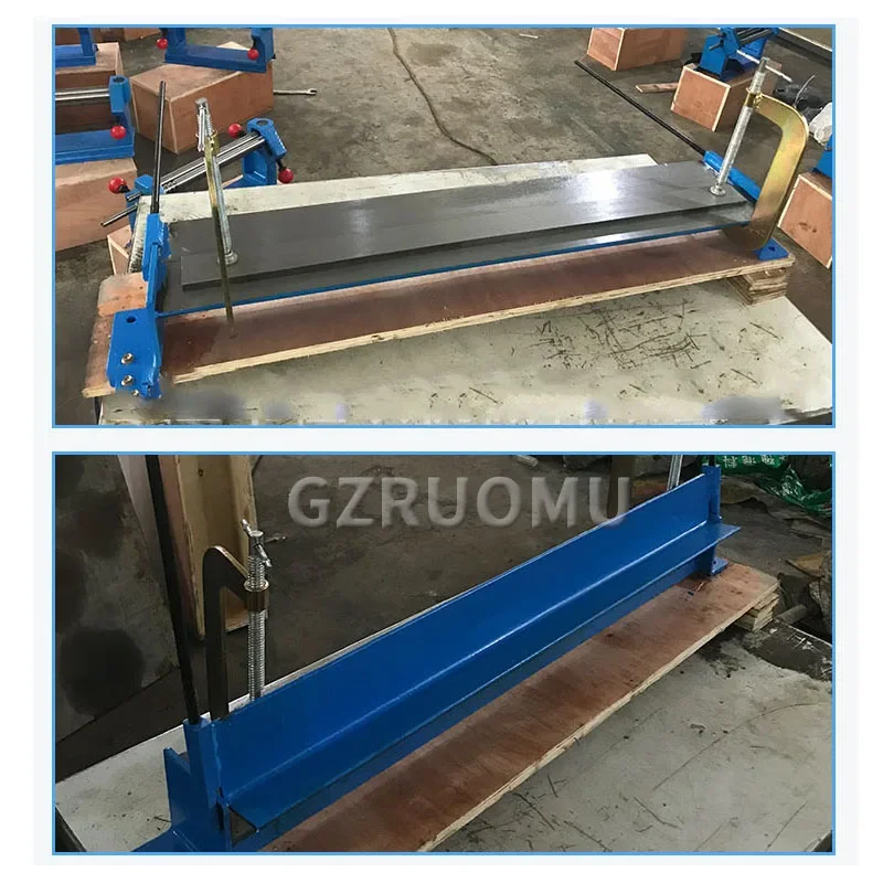 JY-W760 Manual Bending Machine Household 30 Inches Metal Sheet Bending Equipment 0-90° Copper Aluminum Iron Plate Hand Bend Tool