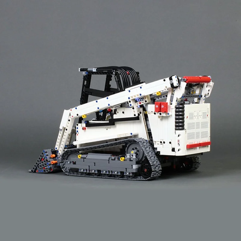 City Engineering Series Building Blocks MOC 2592 PCS Skid Steer Loader Modello Tecnologia di mattoni Set di assemblaggio fai-da-te Regalo di compleanno per bambini