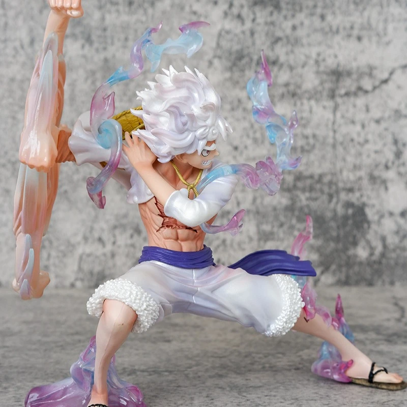 19cm New ONE PIECE Anime Figure Luffy Fist Peripheral PVC Model Collect Statue Desktop Decoration Ornaments Birthday Gifts Toys