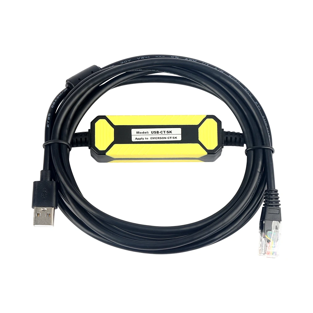 USB-CT/SK Suitable for Emerson Inverter CT SK Series Debugging Line Communication Cable Data for CT-USB-CABLE USB-RS485