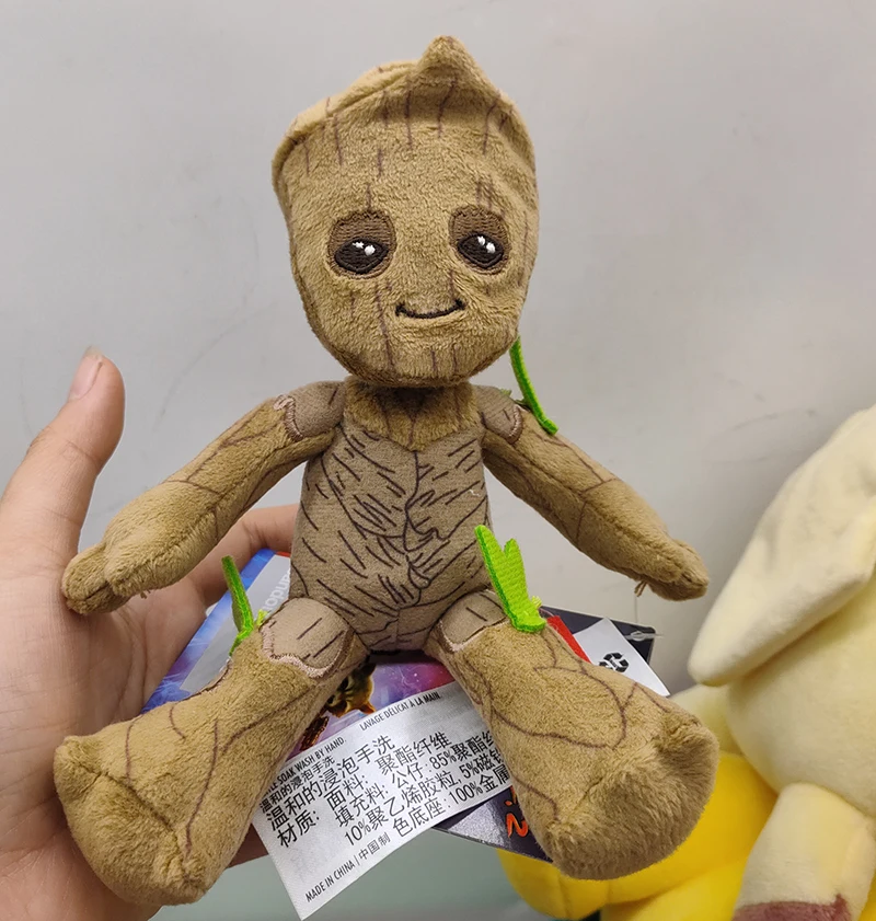 Disney Parks Marvel Guardians of the Galaxy Groot  Baby Groot Magnetic Shoulder Pal Plush Doll 5