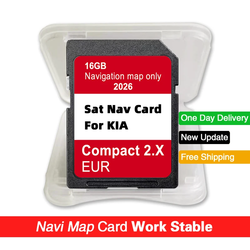 for KIA Compact 2.X Rio Venga Ceed Sportage Picanto Optima Sorento GEN2 System SD Card Cover EU Turkey Maps Sat Nav
