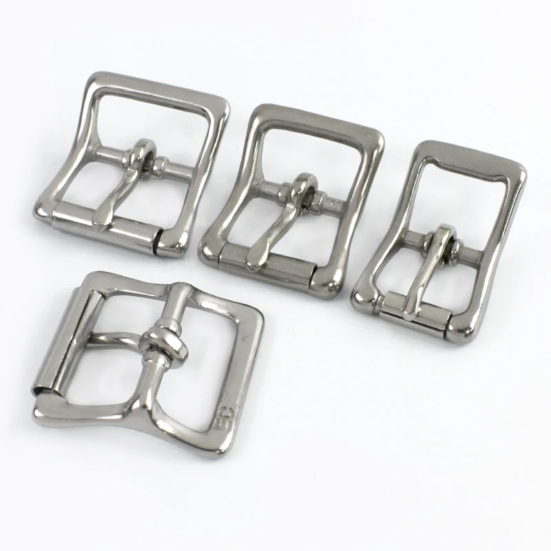 

1/2/5Pcs 16-25mm 304 Stainless Steel Belt Buckle Roller Pin Buckles Belts Adjust Hook DIY Luggage Leather Hardware Accessories