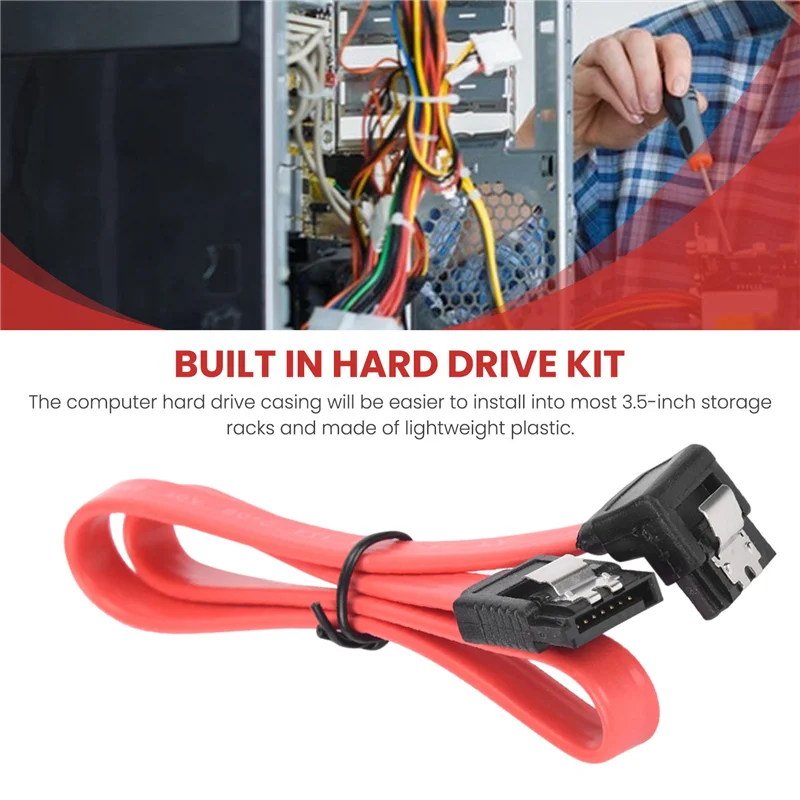 AEE7-Dual SSD HDD تصاعد قوس 3.5 إلى 2.5 مجموعة محرك القرص الصلب الداخلي كابلات 2.5 القرص الصلب إلى 3.5 علبة خليج العلبة #6