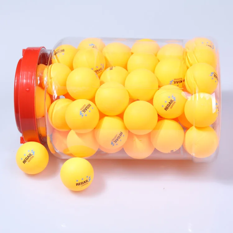 Three-star table tennis balls, 60 PCs in a bucket