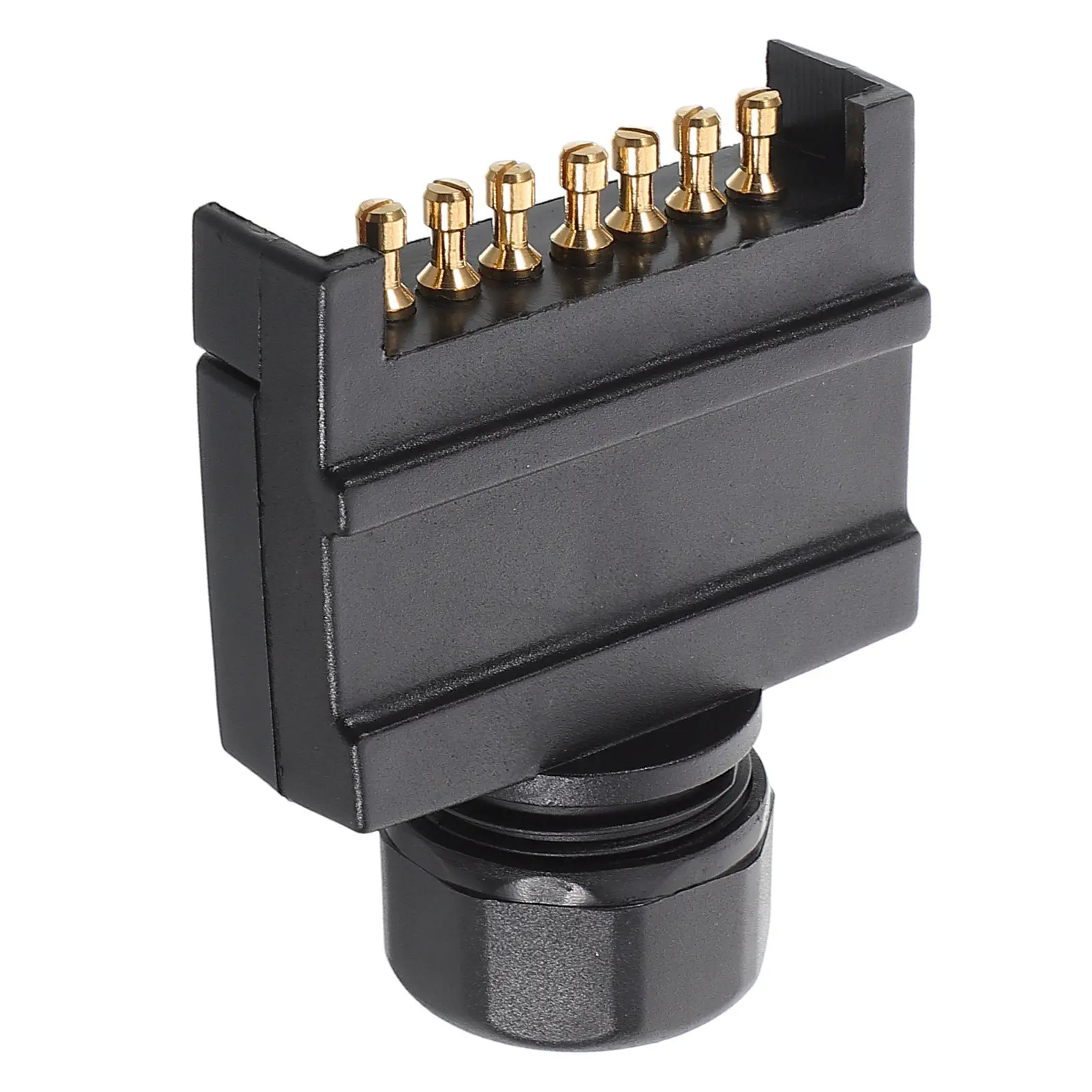 

Australian 7 Pin Flat Trailer Plug Socket Connector Adapter Plastic Gap Caravan Trailer Truck Rv Boat Electrical Tow Accessory