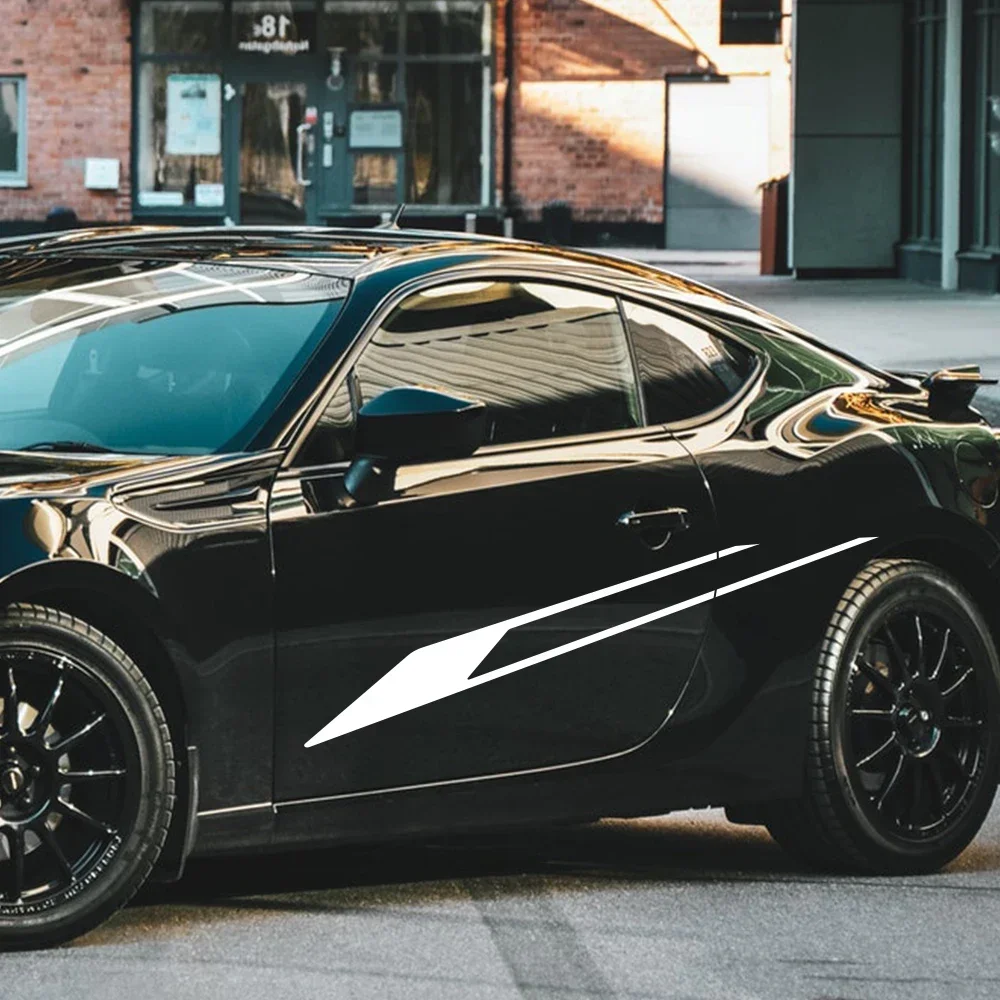 

Car Cool Style Stickers Long Side Stripe Vinyl Decals For Nissan Lexus Ford Volkswagen Toyota Mercedes Honda Auto Accessories