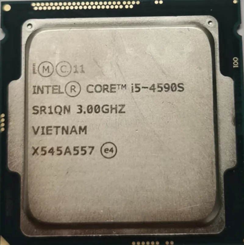 

Intel Core i5-4590S i5 4590S 3.0 GHz Used Quad-Core CPU Processor LGA 1150