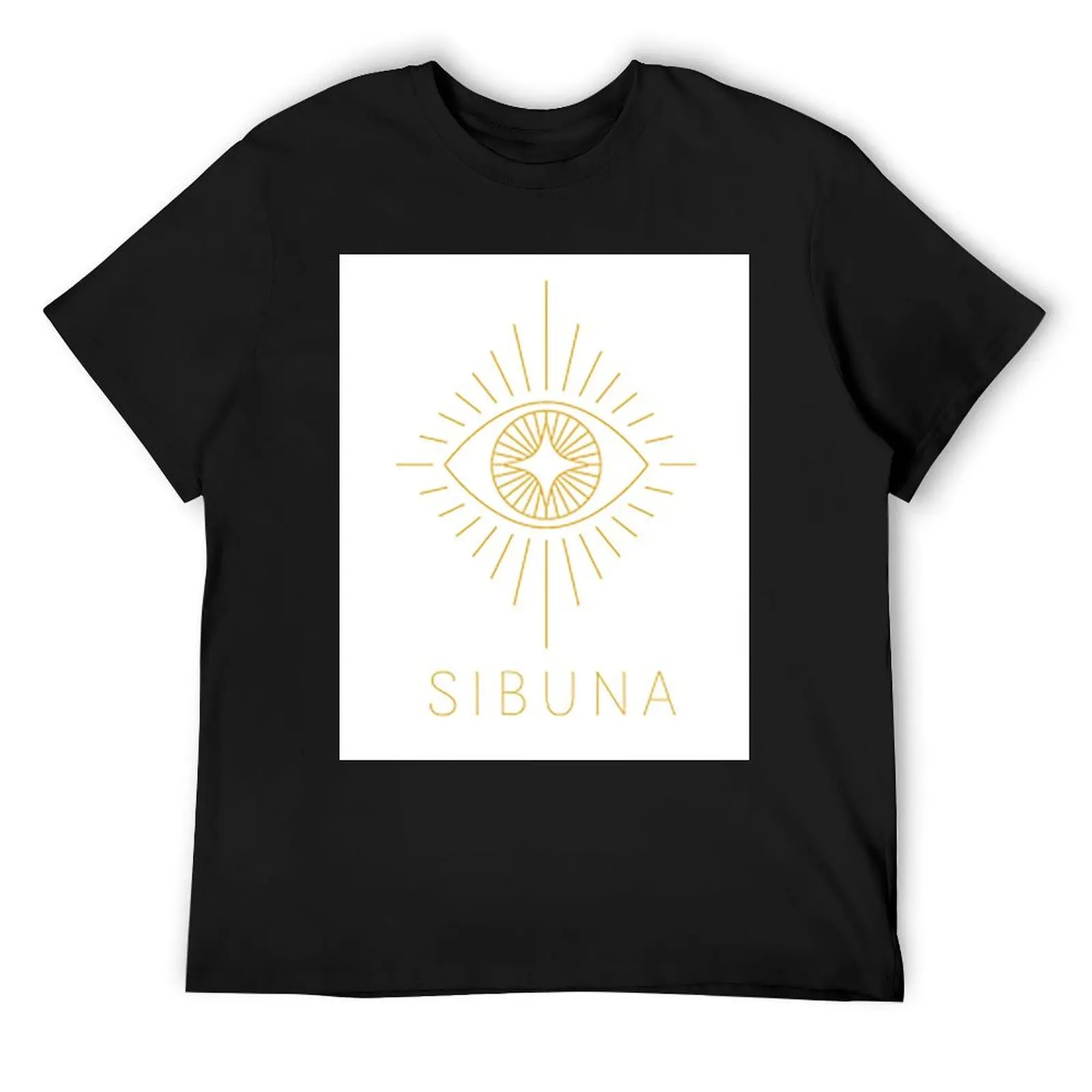 Sibuna T-Shirt vintage Short sleeve tee graphic t shirts mens designer clothes