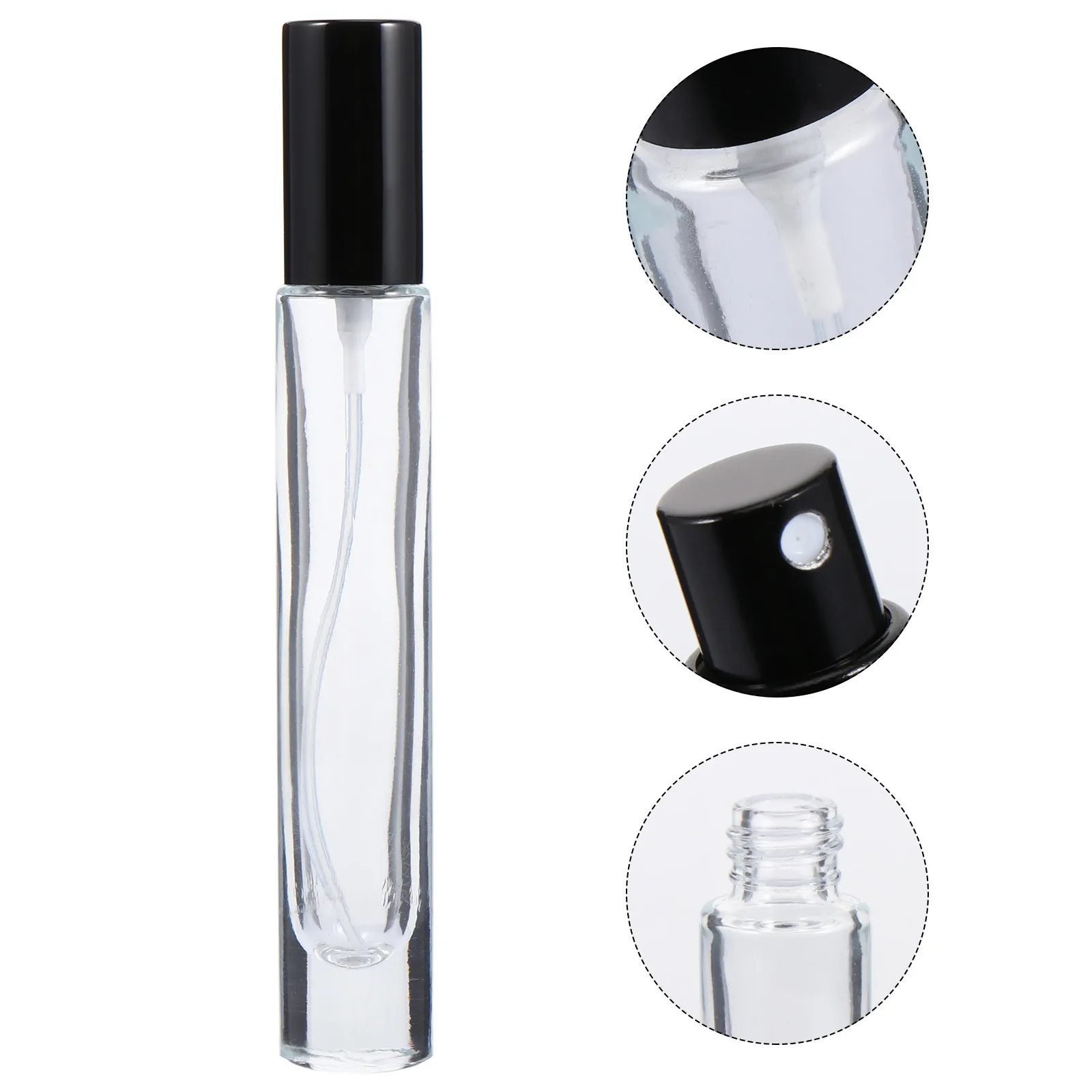 

6Pcs 10Ml Refillable Glass Perfume Dispenser Bottles Portable Travel Size Spray Bottles for Essential Oils Fragrance Cosmetics