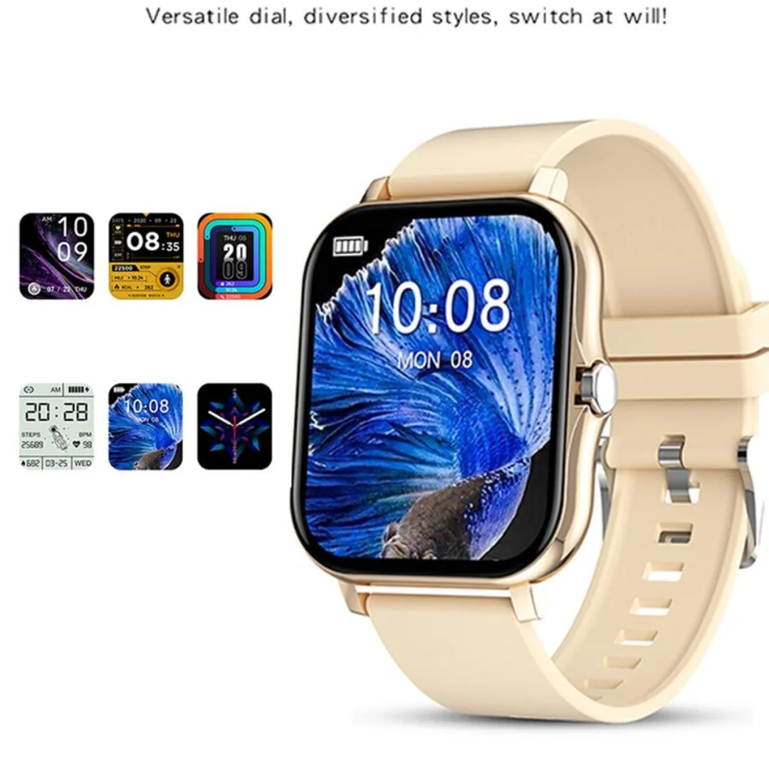 New Smart Watch for Men Women Gift Full Touch Screen Sports Fitness Watches Bluetooth Calls Digital Smartwatch Wristwatch