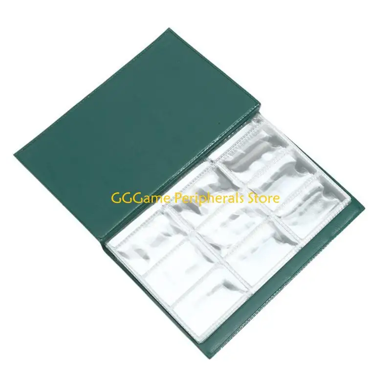 

U55B ПВХ-дисплей для монет, альбом вмещает 108 марок для купюр, компактный размер, домашний школьный образовательный инструмент