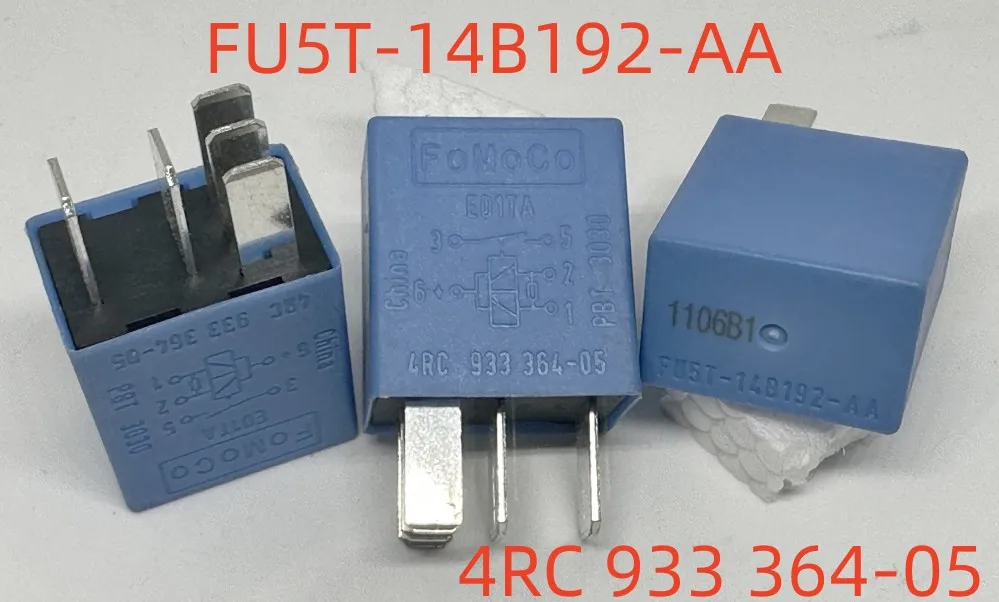 New FU5T-14B192-AA 4RC 933 364-05 (V6-1C-12V) Relay 5 pins