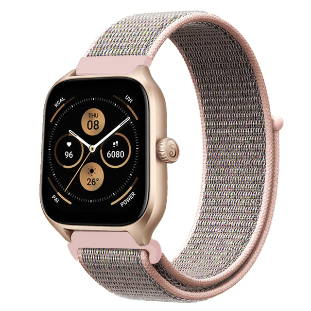 20mm 22mm nylonowy pasek do Amazfit GTR/GTS Huawei watch GT2/3 Pro oddychająca bransoletka na Samsung Galaxy watch 3 4 5 6