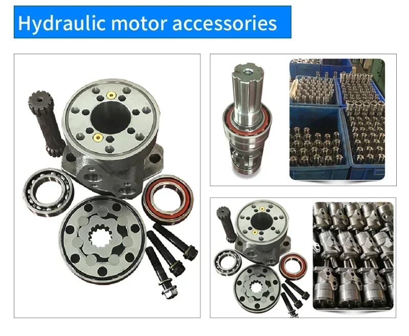 Specialized Suppliers JINJIA Hydraulic Motor OMM 8 12.5 20 32 40 50