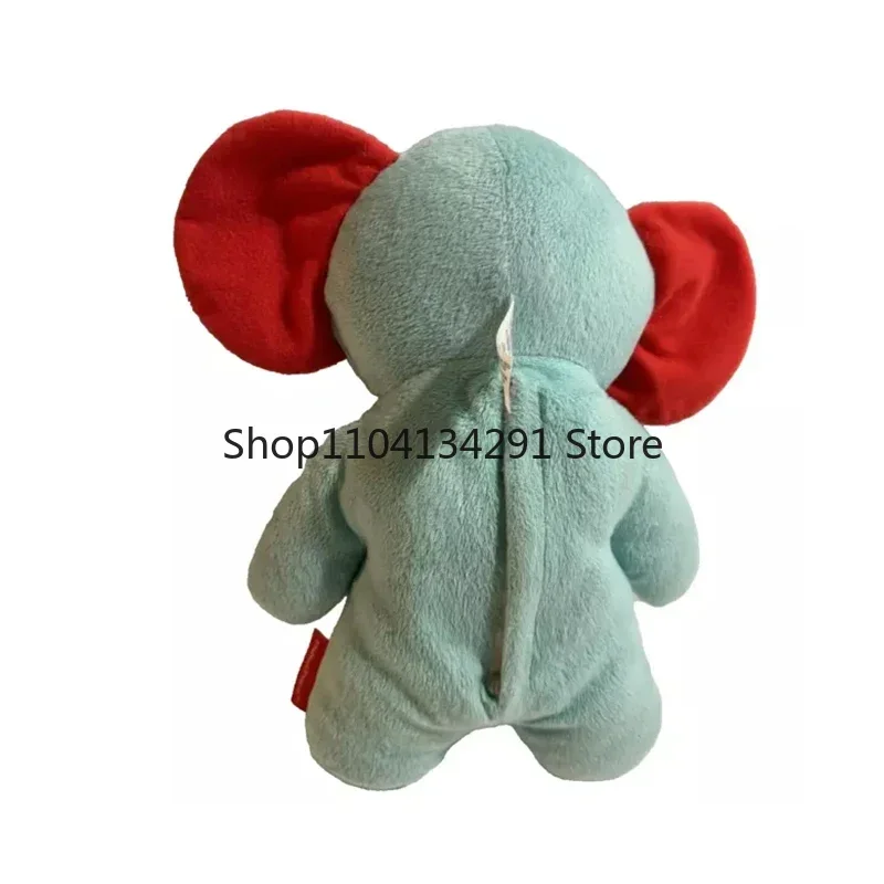 Original Fisher-Price calmante vibraciones chupete abrazar elefante habilidades sensoriales comodidad y seguridad juguetes de peluche electrónicos