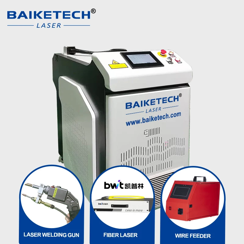 1500W Laser Handheld Welding Machine Water Cooling Raycus Fiber Laser Welders