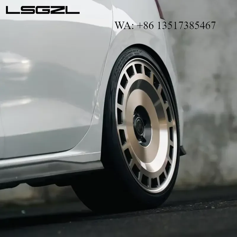 Lsgzl Forged Monoblock Luxury Car Wheel 5x114.3 5x130 5x120 for BMW Benz Alloy 18 19 20 21 22 Inch with Floating Center Cap