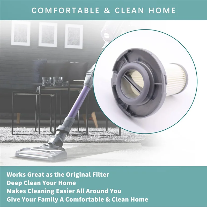 A005-3 Pack ตัวกรองทดแทนสําหรับ Rowenta เครื่องดูดฝุ่น-ตัวกรองทดแทนสําหรับ Rowenta X-Force Flex 8.60 RH96