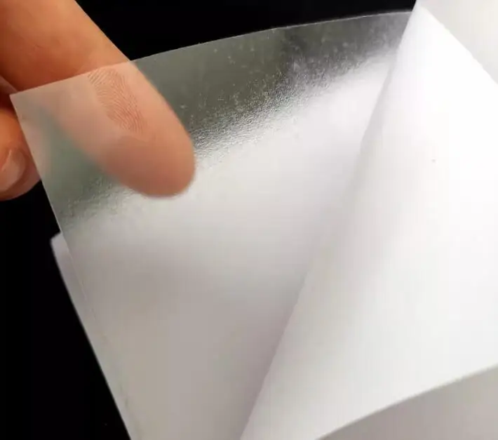 Size A5 145*210mm Transparent Clear Double Sided Tape Sheets For Card Making Paper Craft