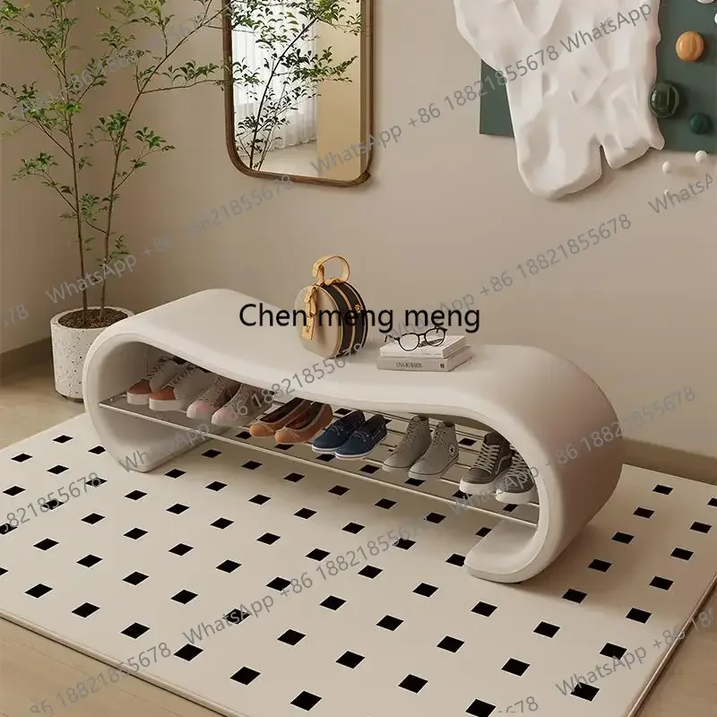 

Designer Luxury Shoe Cabinet Nordic Show Clothing Makeup Italian Minimalist Shoe Shelf Storage Organizer Muebles Home Furniture