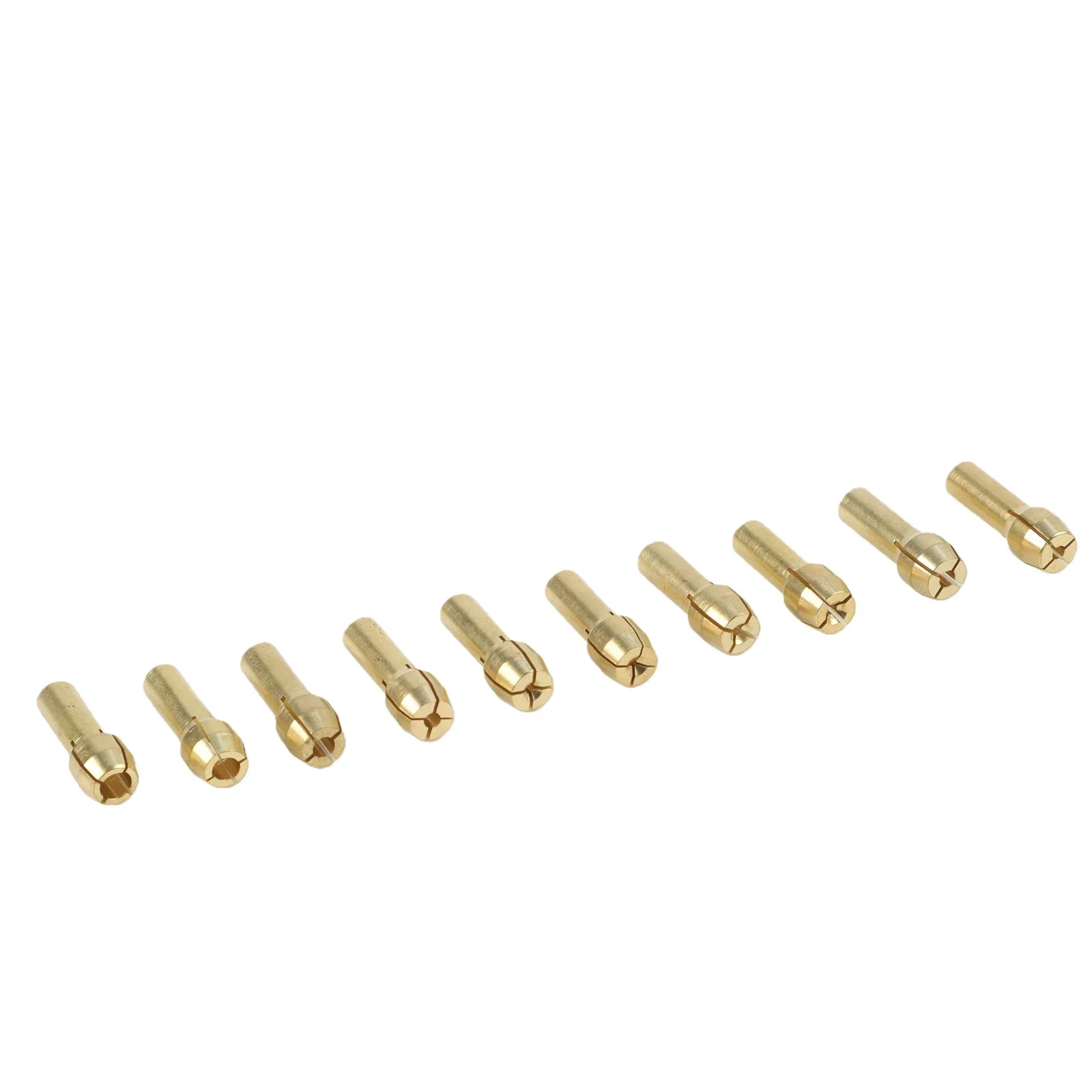

Mini Drill Chucks Set 10 Brass Adapters for Rotary Tools Reliable Grip and Compatibility for Various Applications