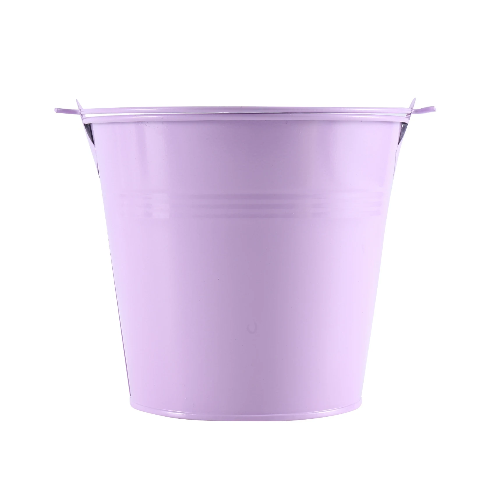 

AT84-12 Pieces Small Bucket Cute Mini Fleshy Pot With Handle Metal Craft Composite Section Gift