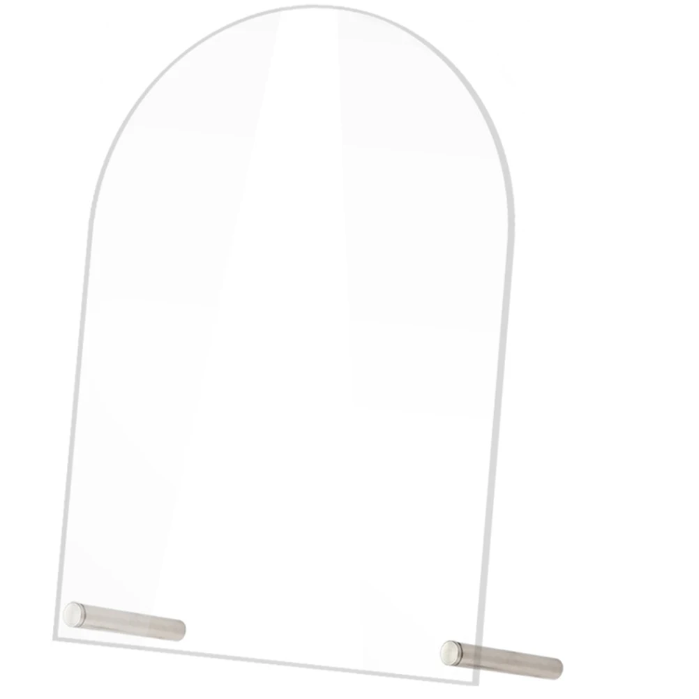

Acrylic Table Numbers Signs Blank Invitation Stands Metal Wedding Banquet Event Decorations Reusable Safe Modern Style Table