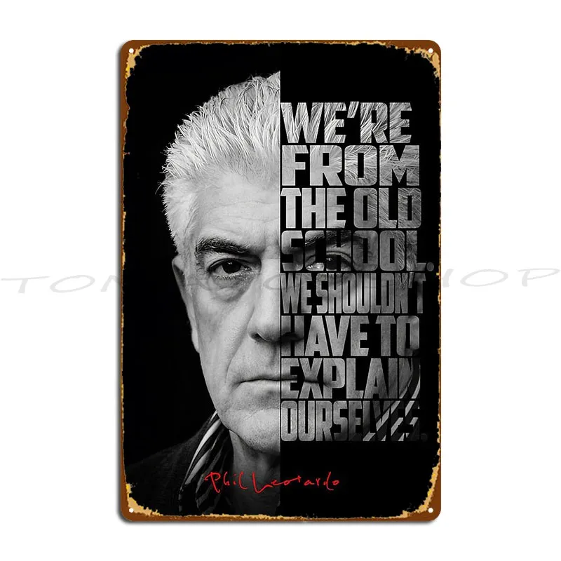Phil Leotardo – The Sopranos Metal Plaque Cinema Party Bar Cave Design Tin Sign Poster