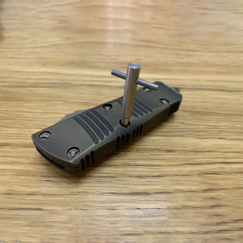 416 الفولاذ المقاوم للصدأ سكين مقبض مفك براغي إزالة أداة ل Microtech MT Cypher هيرا السكاكين وجع المفك عدد وأدوات