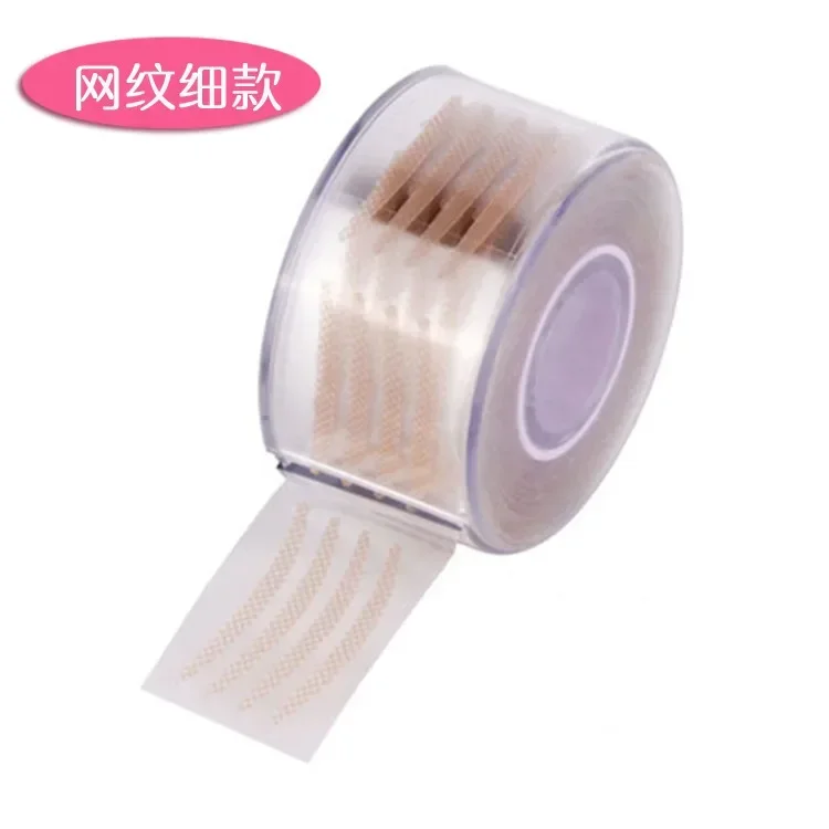 600pcs Eye Lift Strips Double Eyelid Tape Clear Gray Eyelid Stripe Big Eyes Invisible Double Fold Eyelid Sticker Makeup Tool