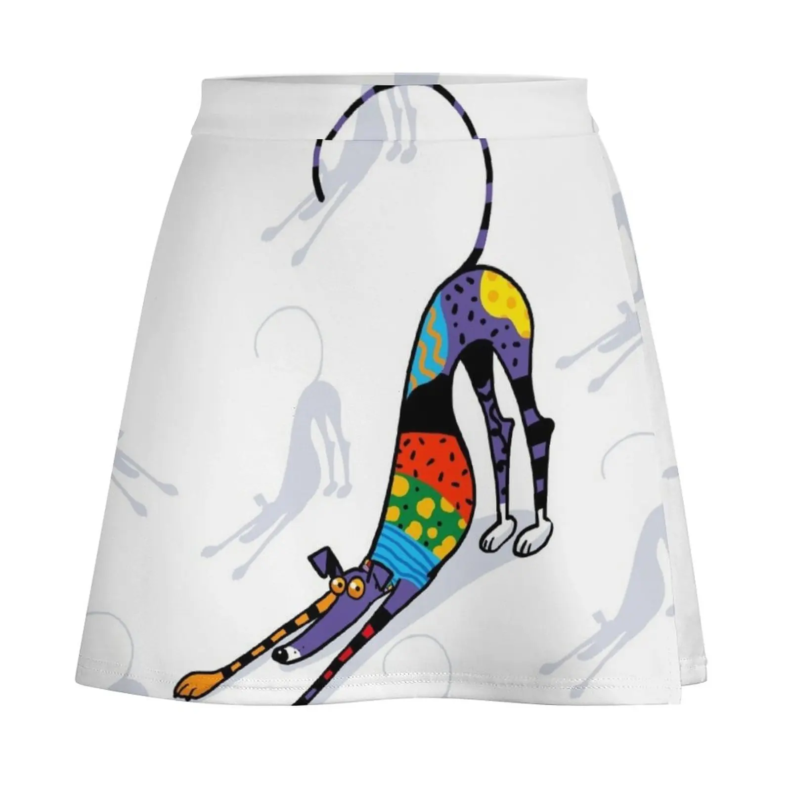 Kaleidoscope Bowdown Mini Skirt Clothing Summer skirt 90s aesthetic Mini Skirt
