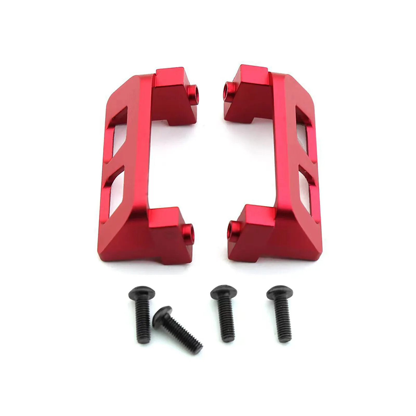 FOR Servo Guard Mount Aluminum Red for TRAXXAS 1/16  E-REVO SUMMIT SLASH RC Truck