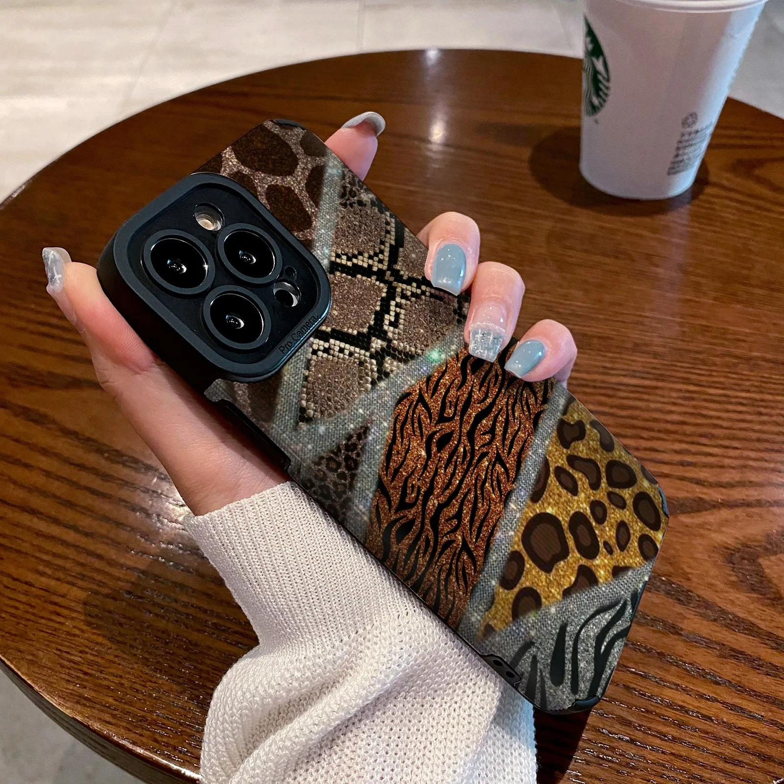 Fashion Snake Leopard Print Silicone Leather Case For iPhone 15 14 11 16 13 Pro Max Plus 12 Mini X XS XR Shockproof Full Cover