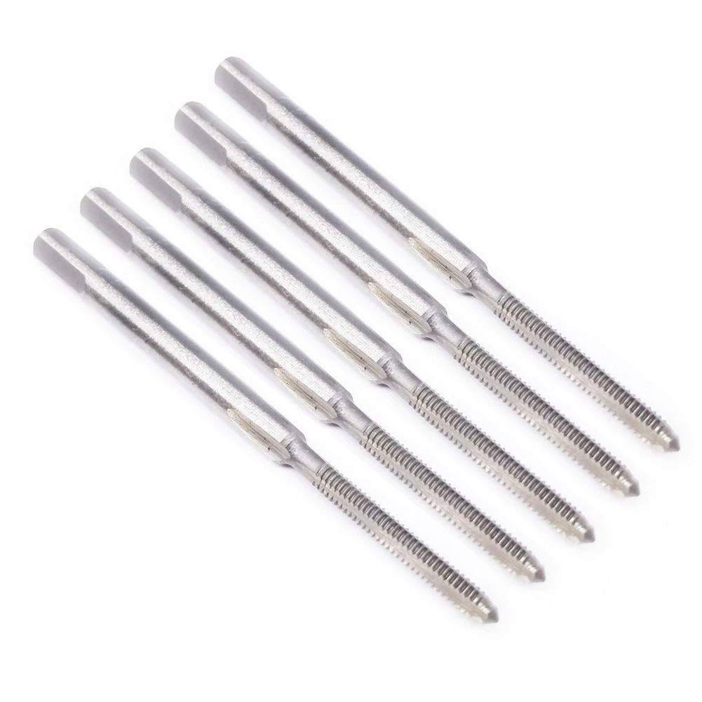 

Practical Thread Taps Hand Tap Silver Straight Flute 2mm M2 5pcs/Set Aluminum Parts Equipment HSS Metric Hand Tap