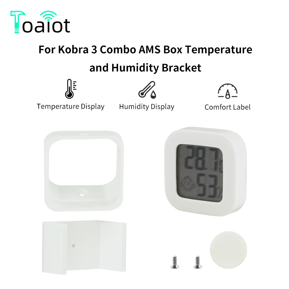 

Для Kobra 3 Combo AMS Box, точное измерение температуры и влажности, кронштейн для 3D-принтера ﻿