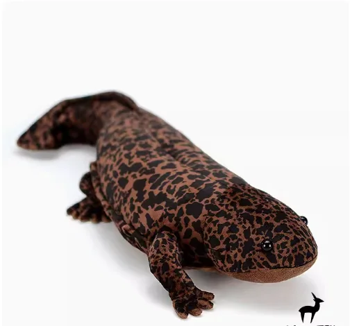 Original simulation Chinese giant salamander plush toy doll baby fish doll 50cm