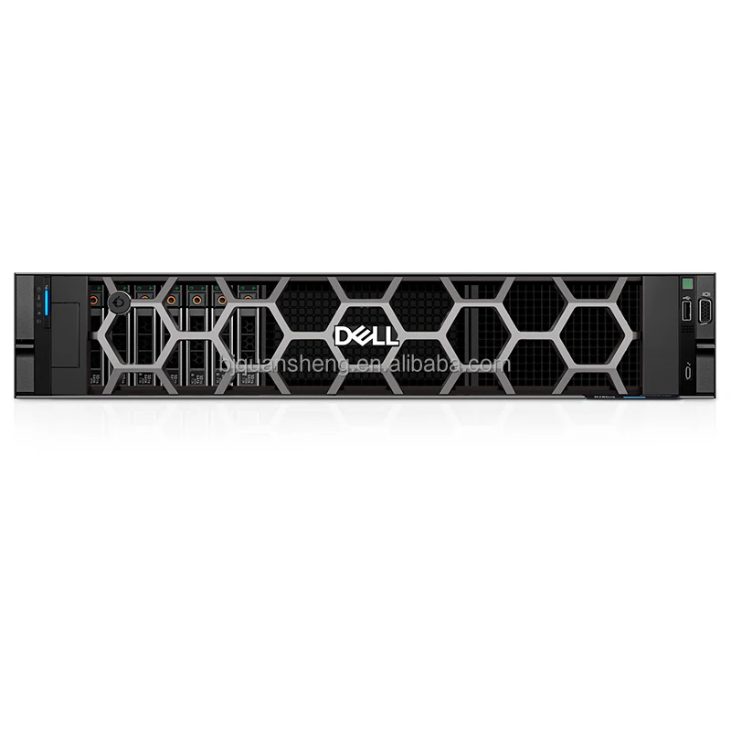 New Generation De Ll PowerEdge R760xs 32GB RDIMM*2 960GB SSD*2 Intel Xeon 6438Y 2U Rack Server De Ll AI Server R760xs