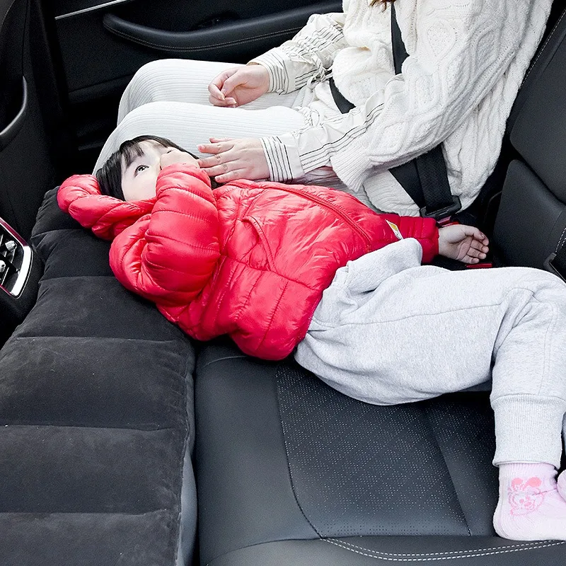 Car rear inflatable bed, car travel bed, gap filling pad, children's sleeping bed, car middle bed, sedan SUV air cushion view 2