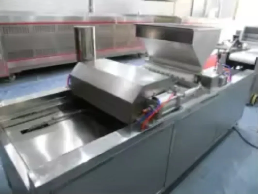 Custom Commercial Automatic Cupcake Depositor Cake Filling Forming Machine Cake Production Line for Bakery